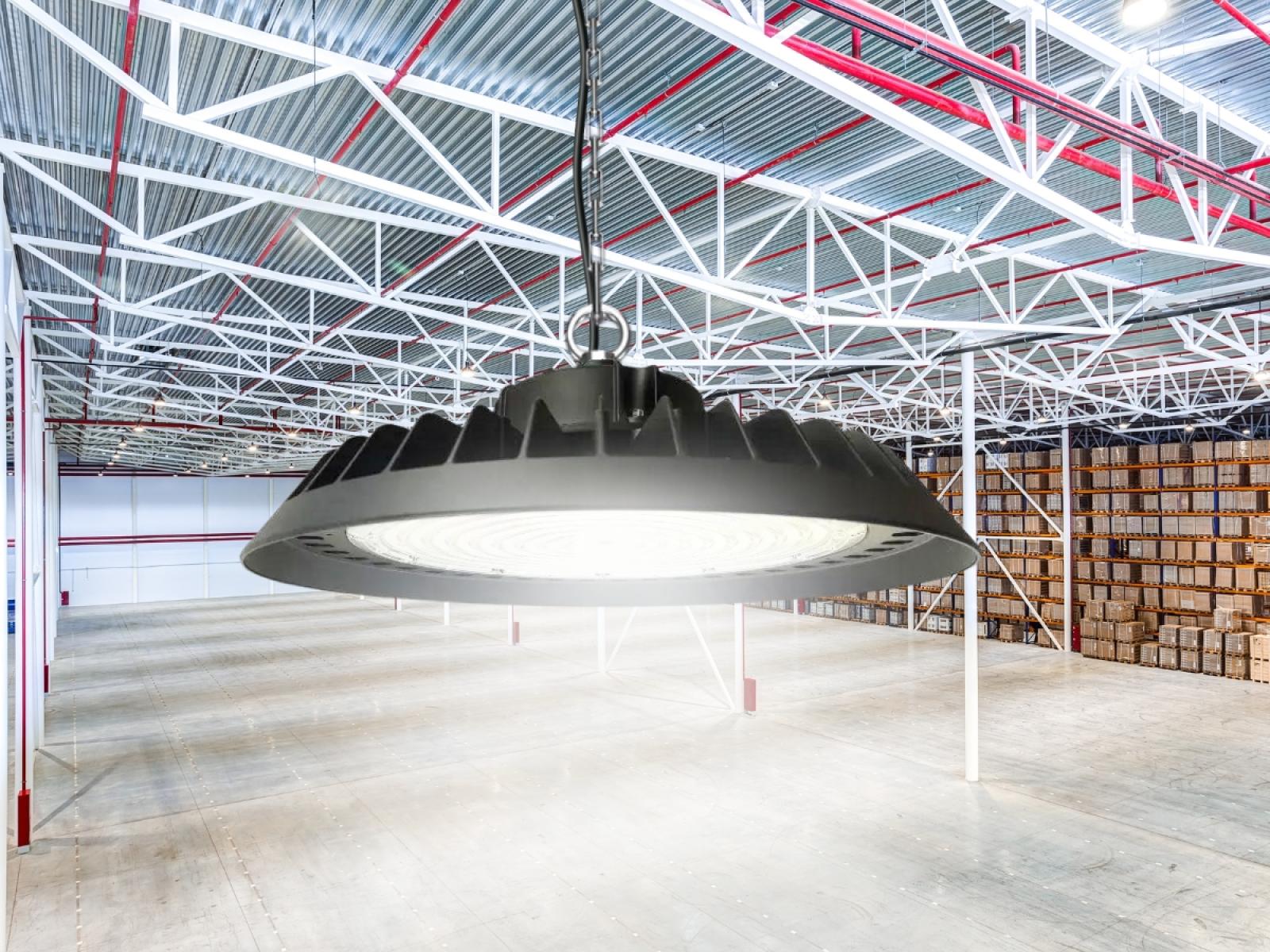 LED svietidlo High Bay UFO 200W / IP65 / 5000K / 1-10V - LU323/1 – Obrázok 4