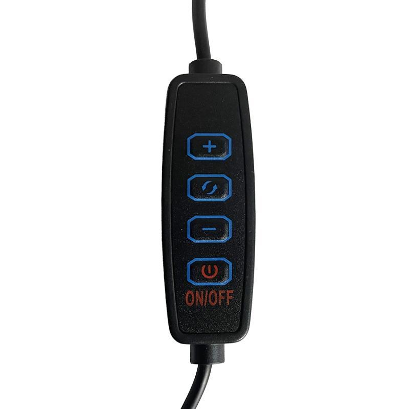 LED dizajnová stolná lampa 28W - JT1305/CH – Obrázok 7