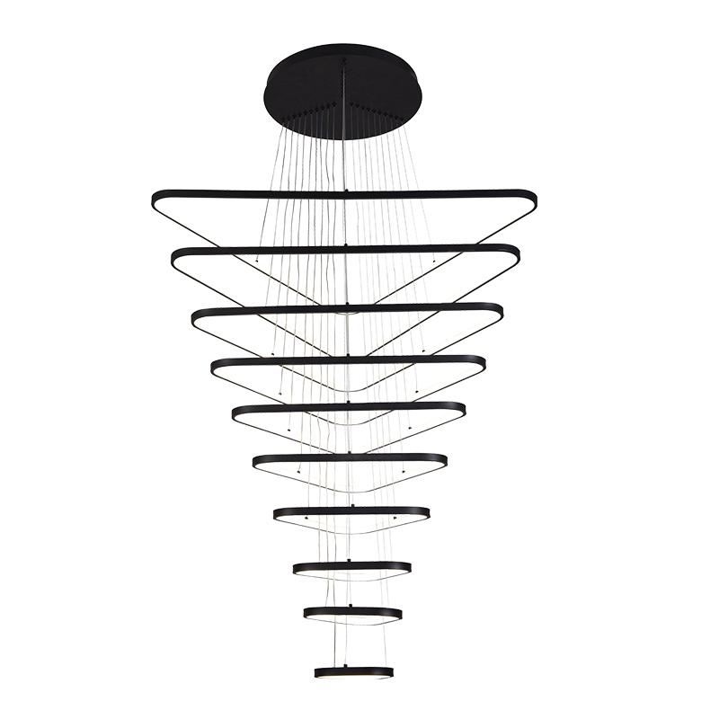 LED závesné svietidlo s diaľkovým ovládačom 385W - J4374/B – Obrázok 7