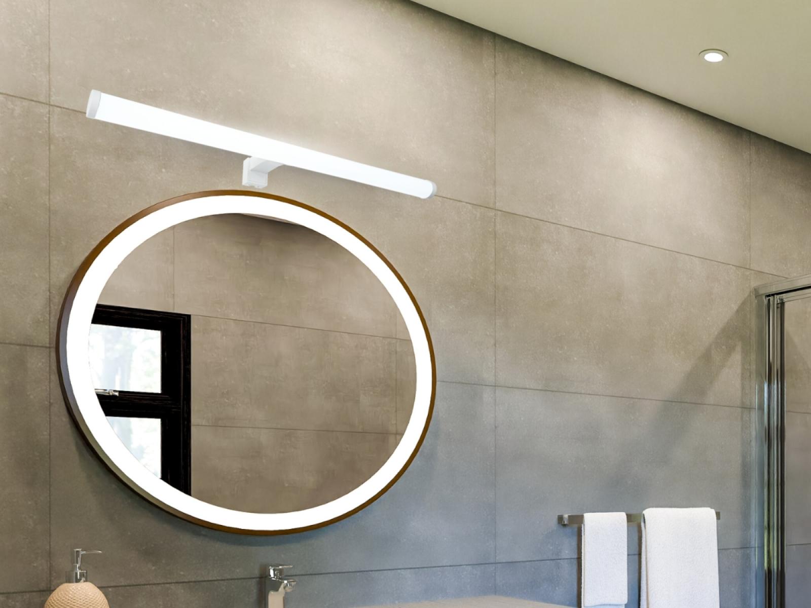 LED kúpeľňové svietidlo 12W / IP44 / 600 / 4000K - LNL7722/WH – Obrázok 5