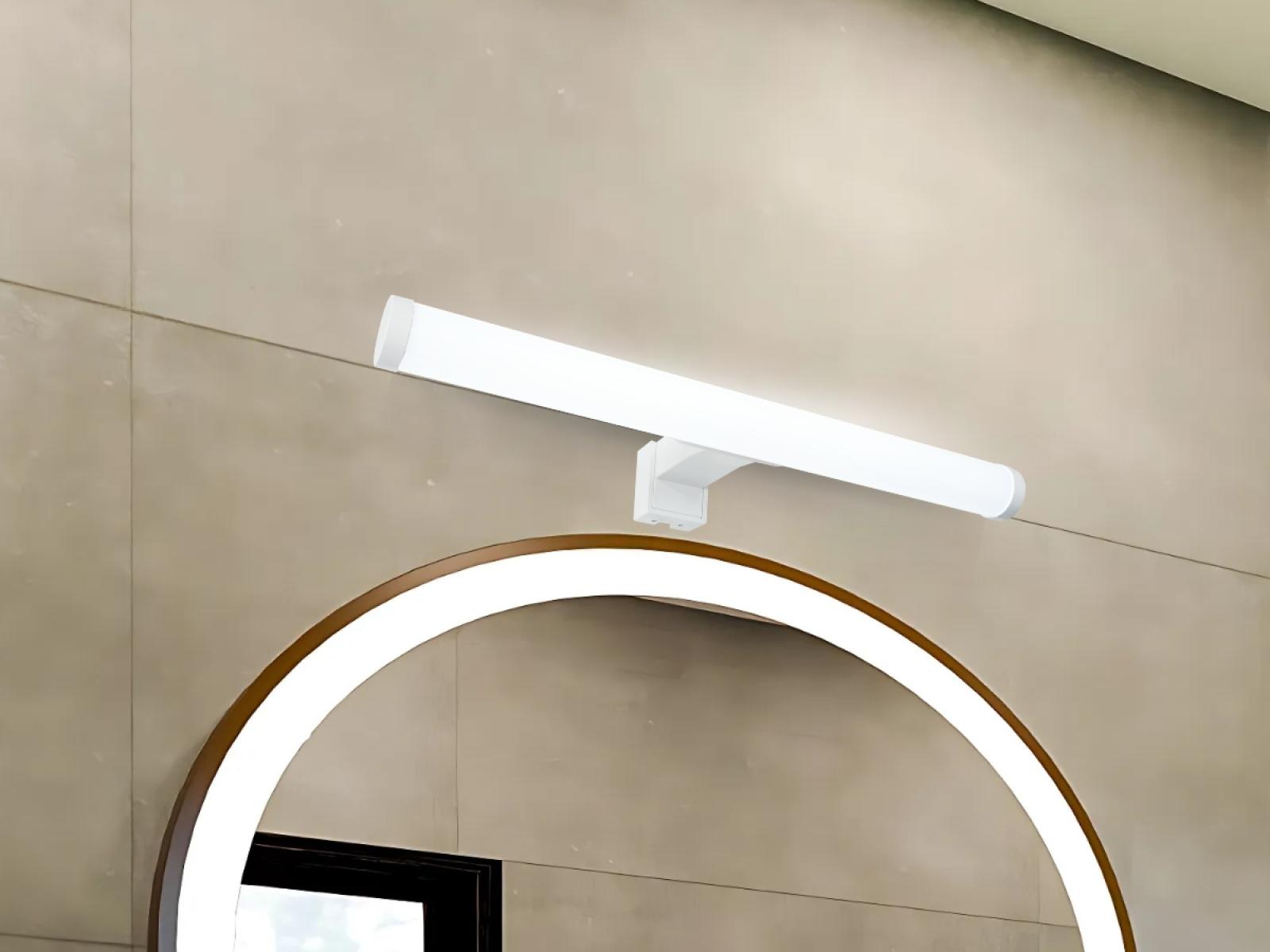 LED kúpeľňové svietidlo 8W / IP44 / 300 / 4000K - LNL7720/WH – Obrázok 4