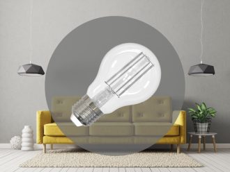 LED žiarovka / filament BIELY 13W - A60 / E27