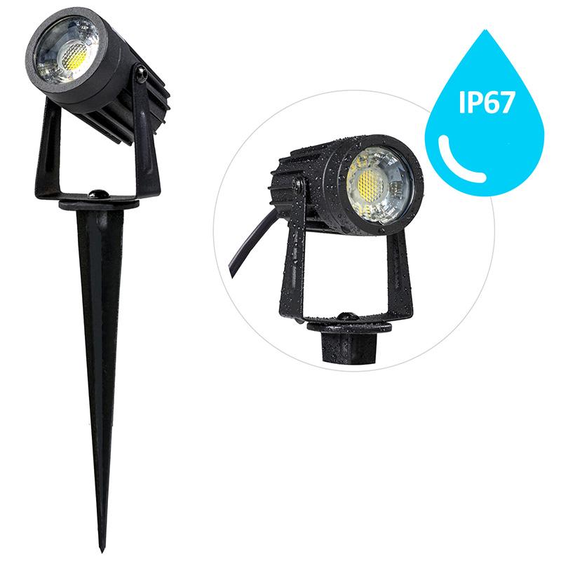 LED záhradné svietidlo 3W / IP67 / 2800K - LGL411 – Obrázok 2