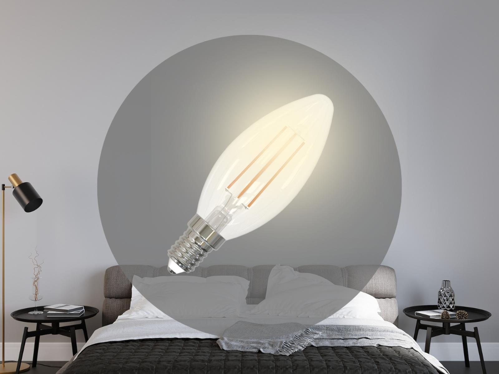 LED žiarovka / filament 6W – Obrázok 3