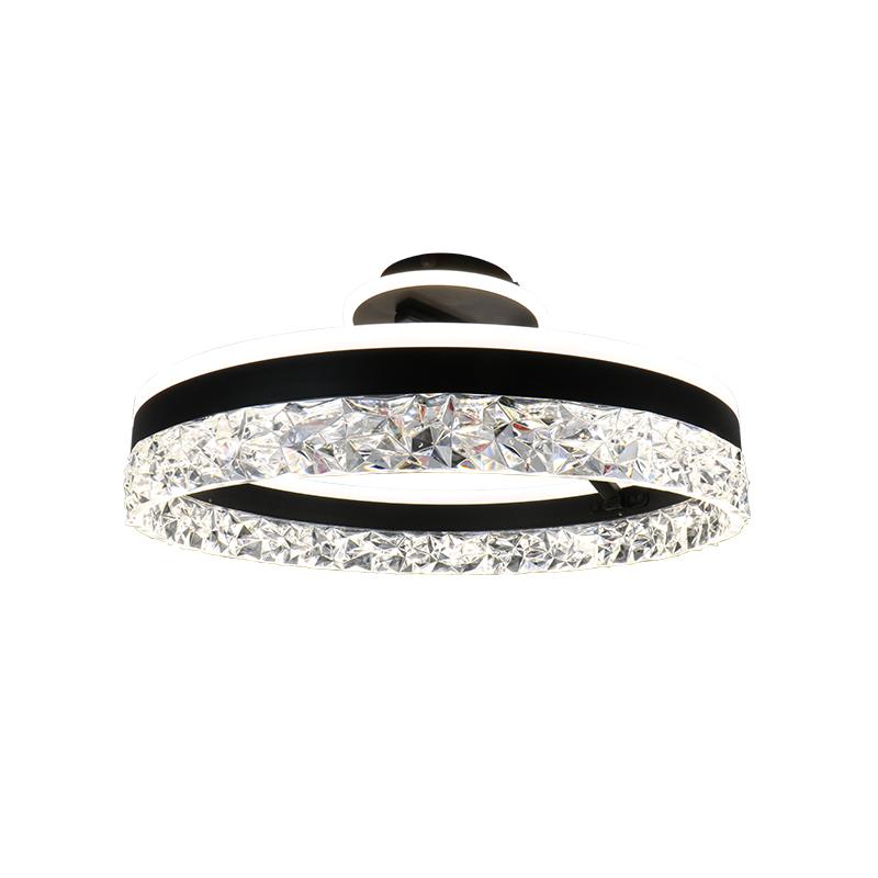 LED luxusné stropné krištáľové svietidlo s diaľkovým ovládačom 85W - TA1306/B – Obrázok 4