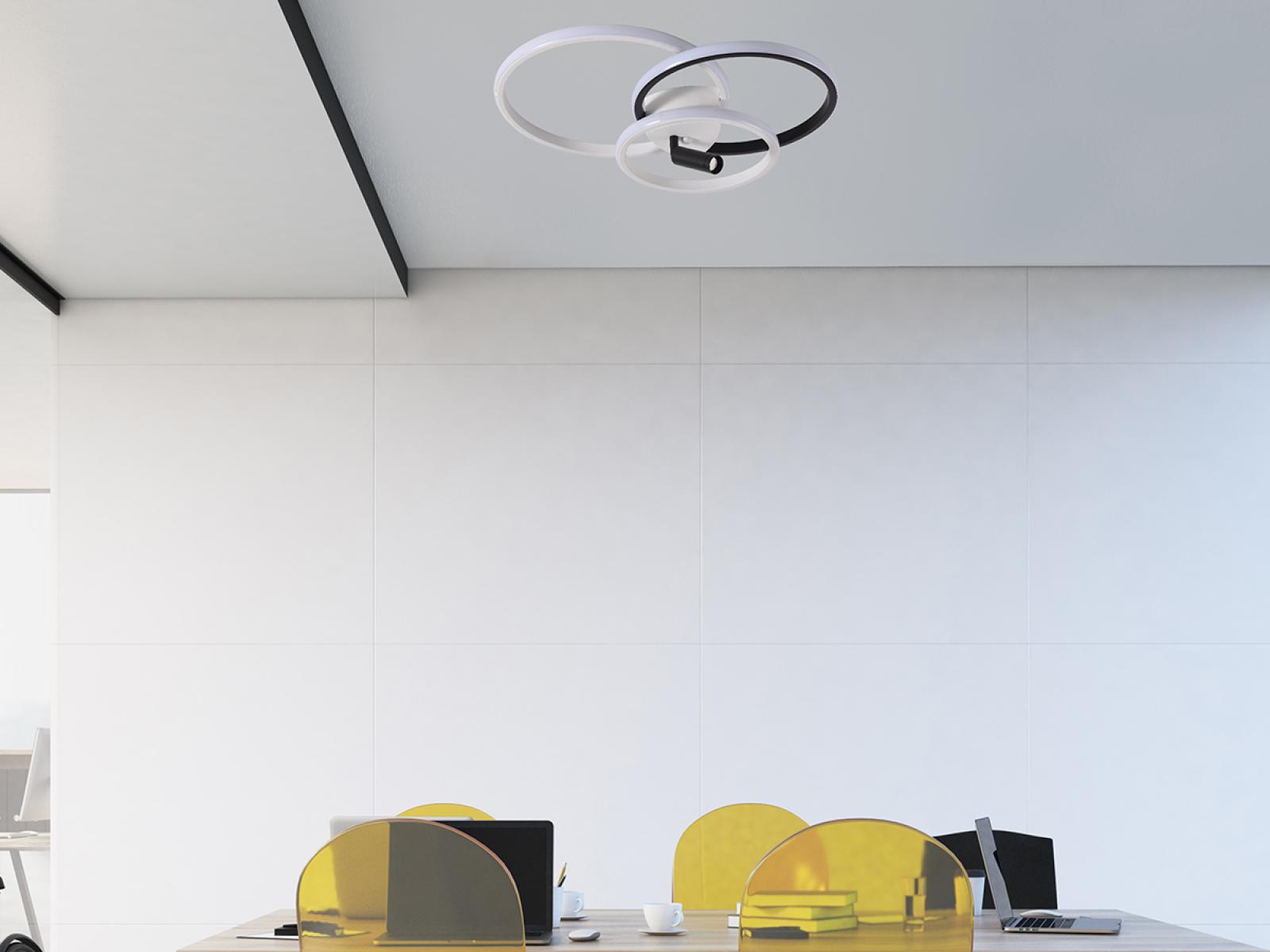 LED stropné svietidlo s diaľkovým ovládačom 70W - TA1310/WB – Obrázok 6