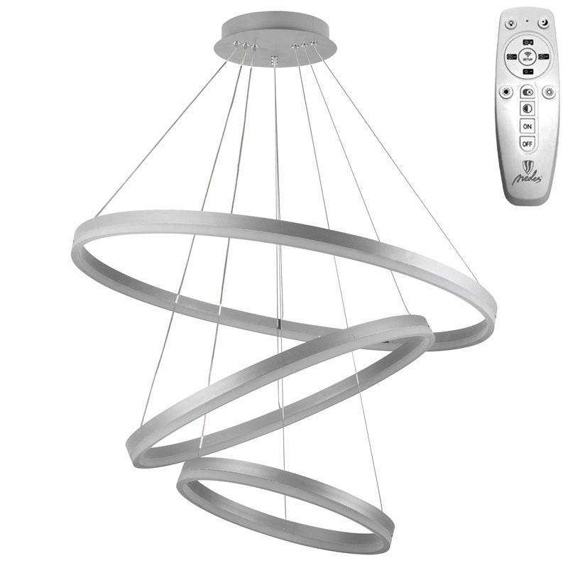 LED závesné svietidlo na lanku + diaľkový ovládač 125W - J4313/S – Obrázok 8