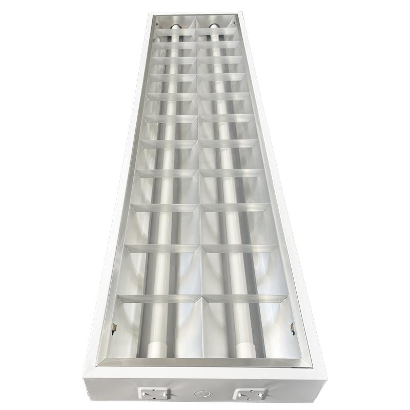 Biele žiarivkové prisadené svietidlo na 2 x T8 ( 120cm LED trubica ) - TL303 – Obrázok 5