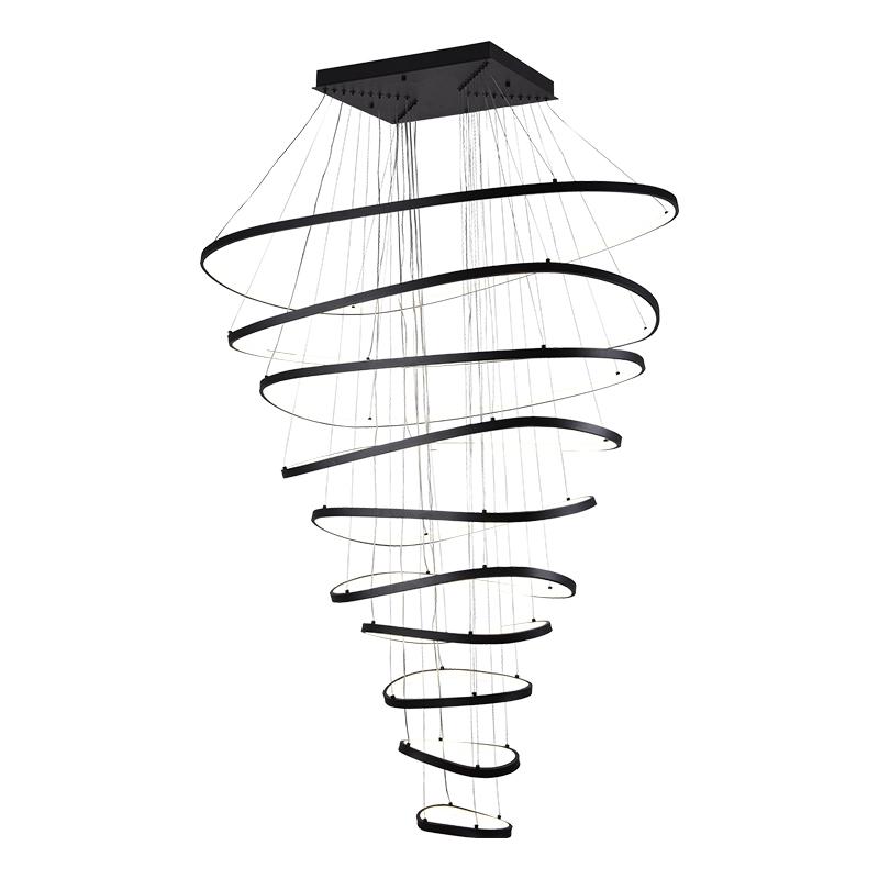 LED závesné svietidlo s diaľkovým ovládačom 370W - J4375/B – Obrázok 8