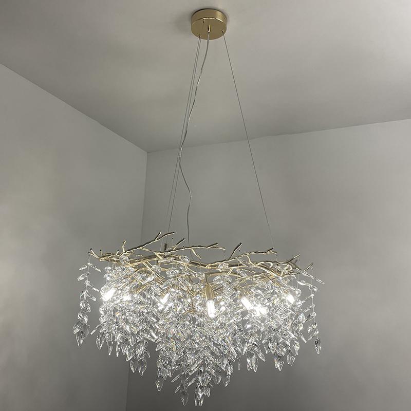 Luxusný závesný krištáľový luster 12 x G9 - CA011/800 – Obrázok 8
