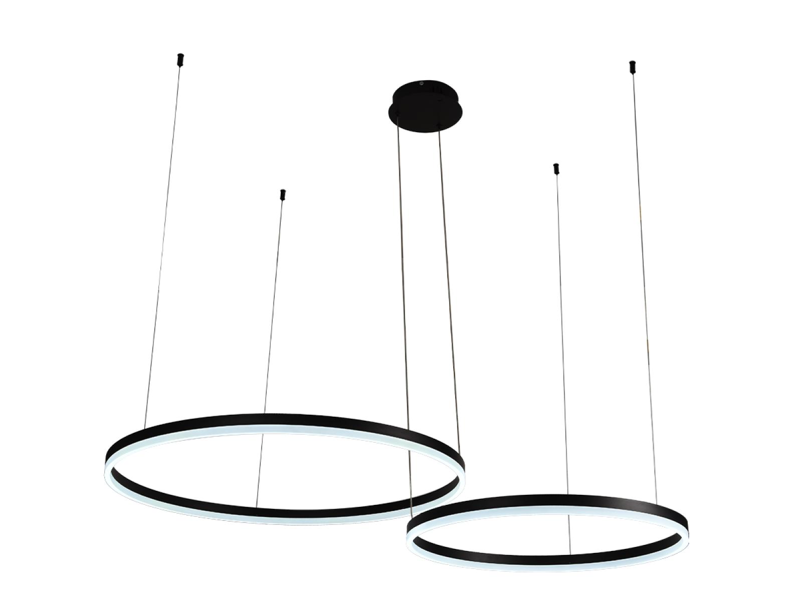 LED závesná lampa s diaľkovým ovládačom 70W – Obrázok 10