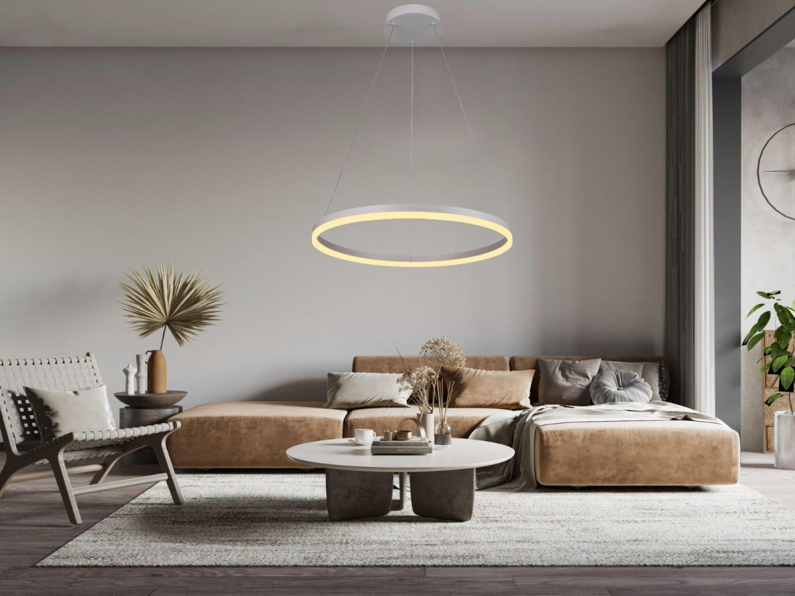 LED závesná lampa na lanku + diaľkový ovládač 42W - J4308/W – Obrázok 12