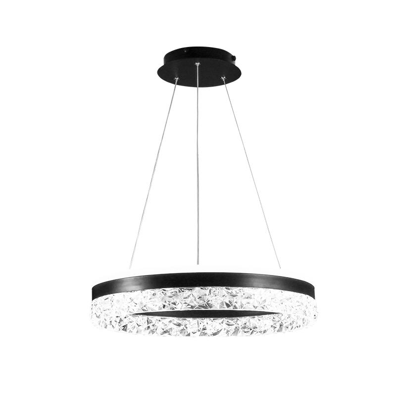 LED luxusné závesné krištáľové svietidlo s diaľkovým ovládačom 80W - TA2301/B – Obrázok 13