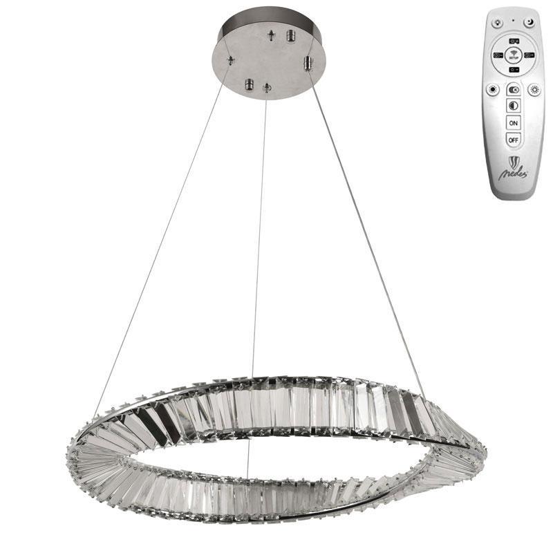 LED krištáľové svietidlo + diaľkový ovládač 40W – Obrázok 8