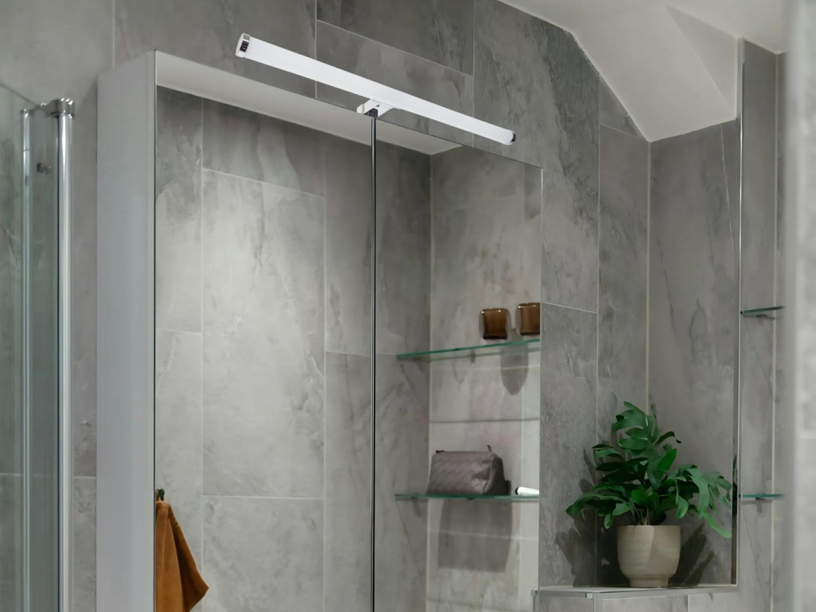 LED kúpeľňové svietidlo 12W / IP44 / 600 / 4000K - LNL7722/CH – Obrázok 8