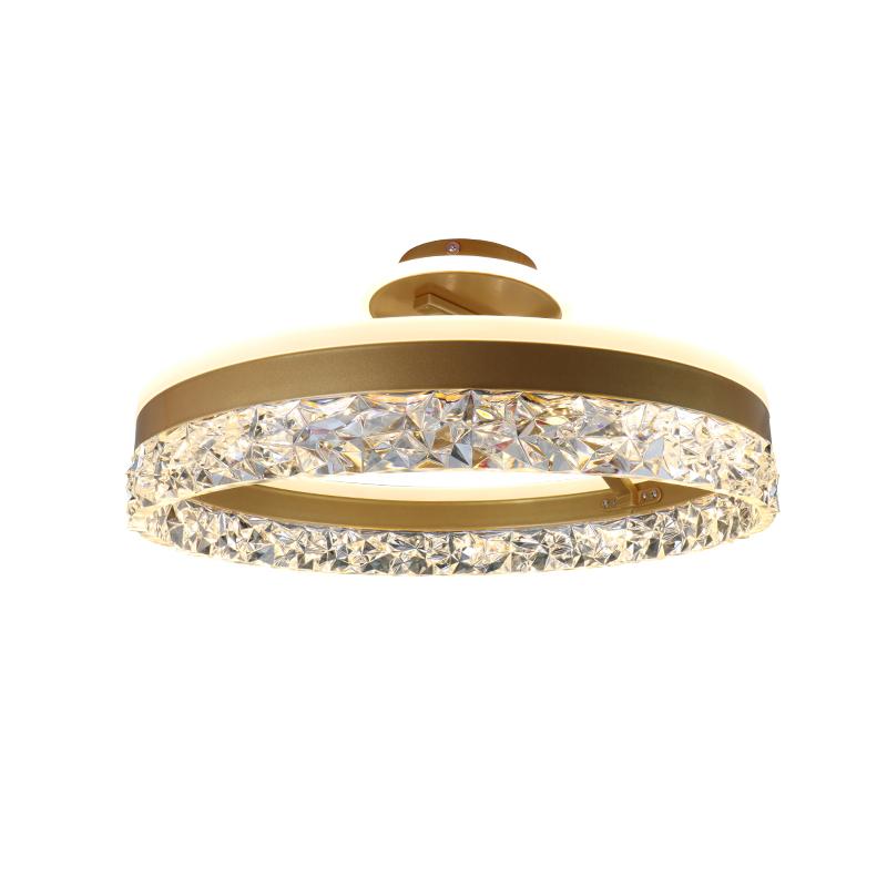 LED luxusné stropné krištáľové svietidlo s diaľkovým ovládačom 85W - TA1306/G – Obrázok 10