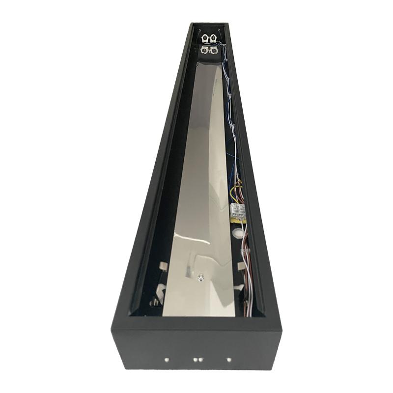 Čierne žiarivkové prisadené svietidlo na 2 x T8 ( 120cm LED trubica ) - TL301B – Obrázok 8