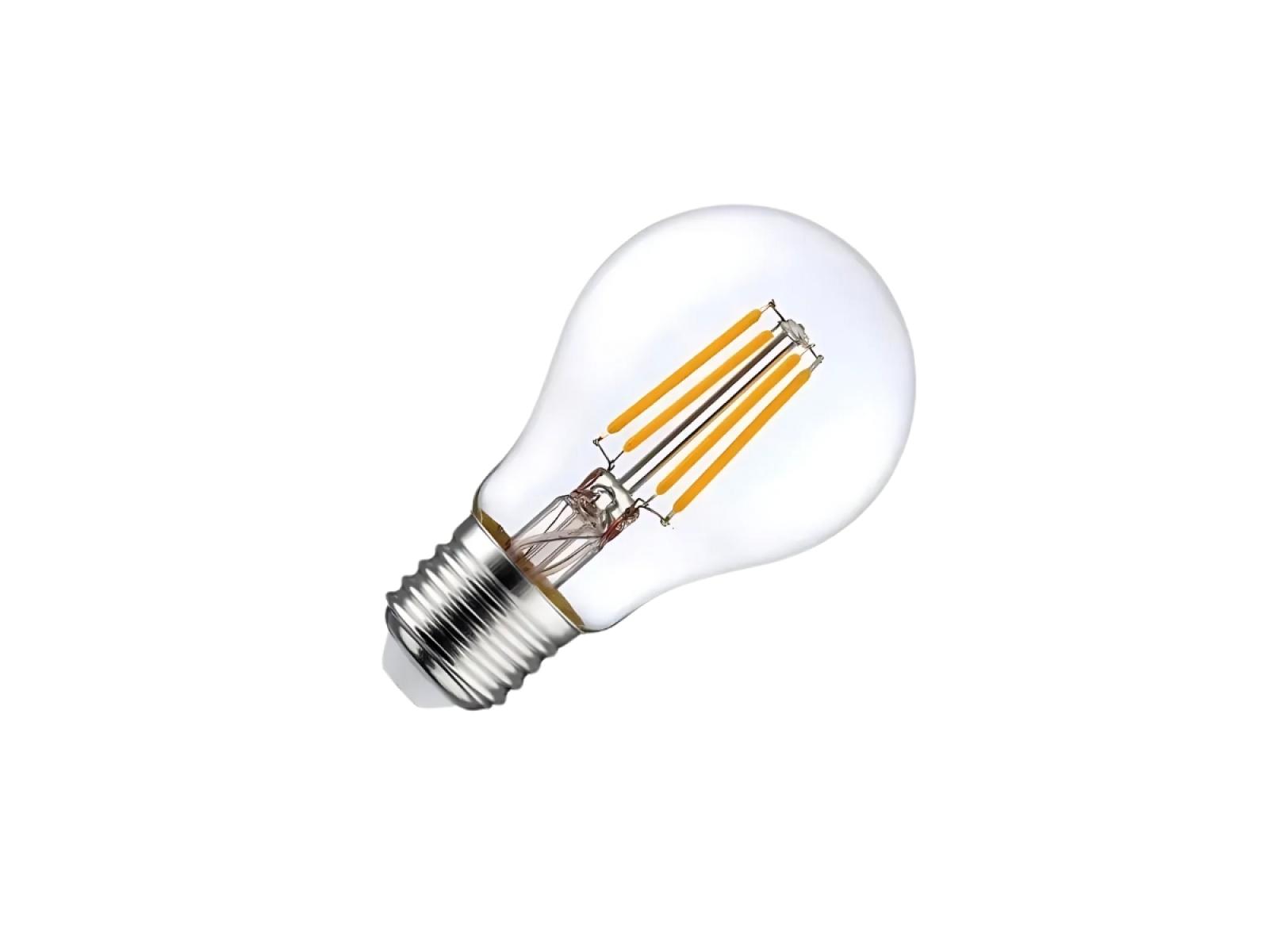 LED žiarovka / filament 5W CLEAR - A60 / E27 – Obrázok 4
