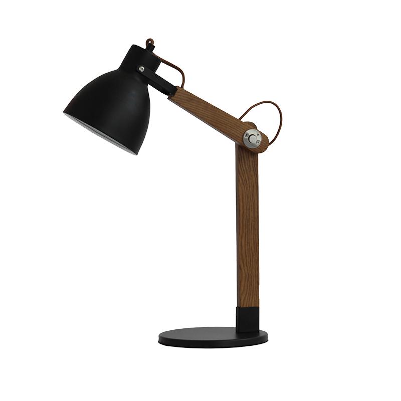 Stolná lampa z masívneho dreva E27 / 60W - WRE151 – Obrázok 7