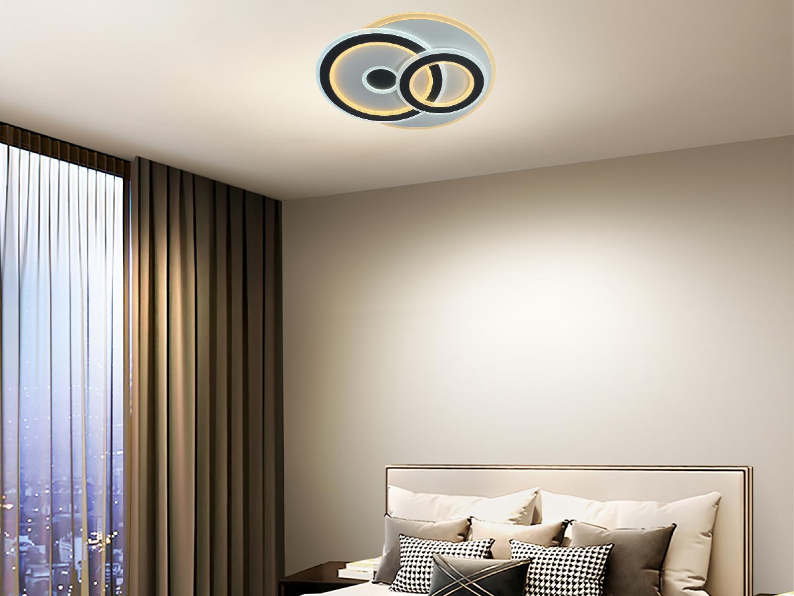 LED stropná lampa + diaľkový ovládač 105W - J1311/WB – Obrázok 11