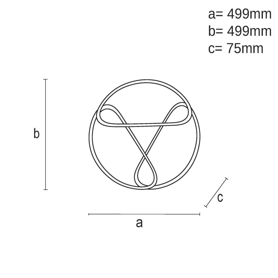 LED stropné svietidlo s diaľkovým ovládačom 75W - TA1311/B – Obrázok 6