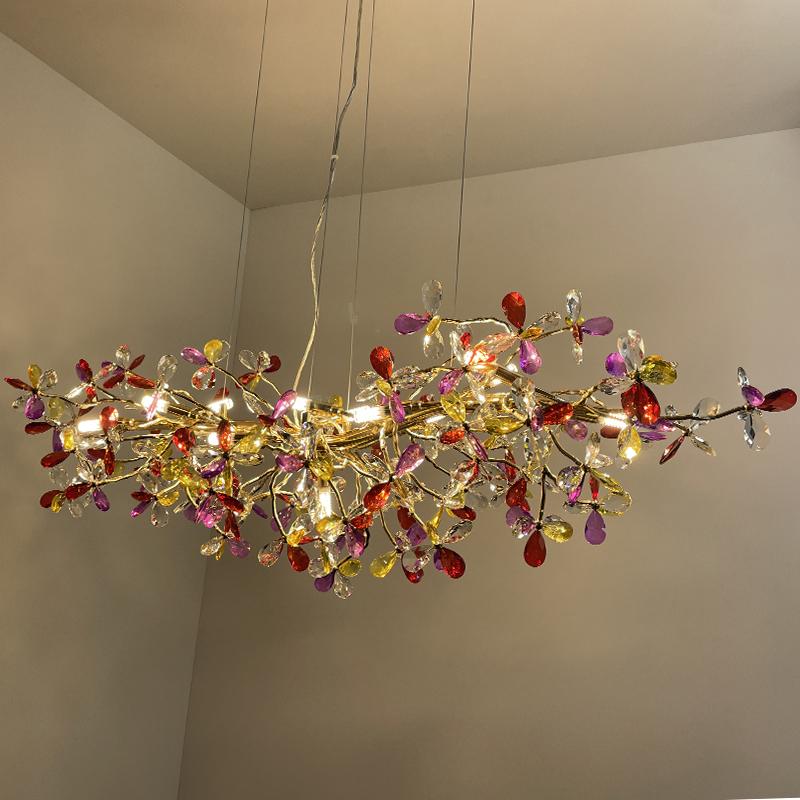 Luxusný závesný krištáľový luster 13 x G9 - CA032/1200L – Obrázok 14