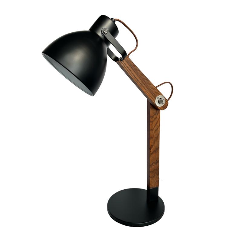 Stolná lampa z masívneho dreva E27 / 60W - WRE151 – Obrázok 5