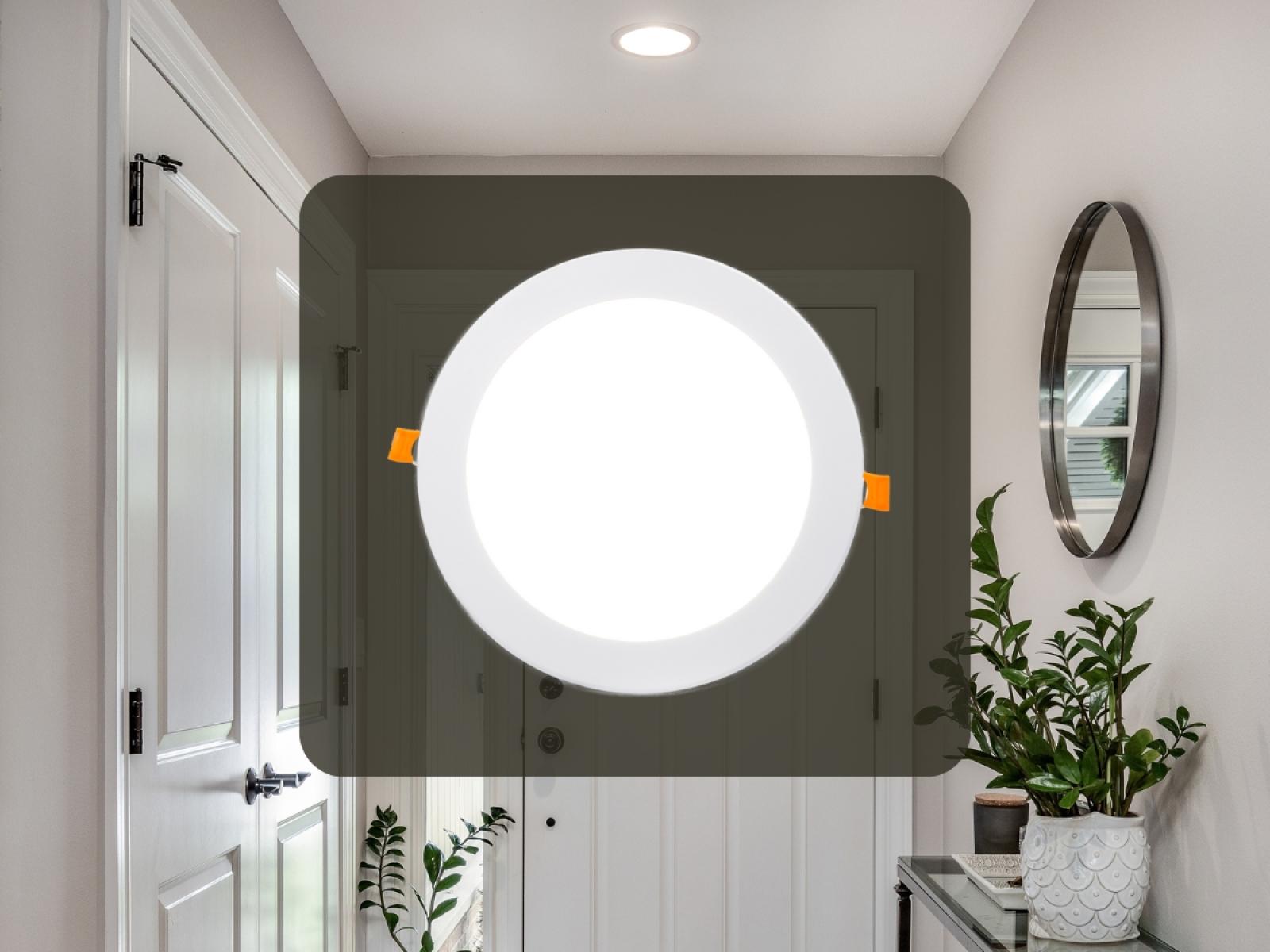 LED vsadený panel 18W / PR / SMD / 4000K / WH - LPL124 – Obrázok 2