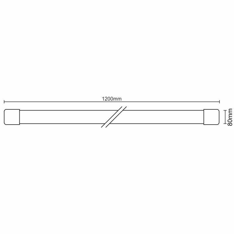 LED svietidlo s WIFI 40W / IP40 3000K - 6500K - LNL134W – Obrázok 9