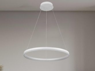 LED závesná lampa na lanku + diaľkový ovládač 42W - J4308/W