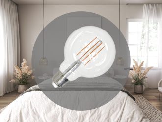 LED žiarovka / filament 11W - G95 / E27