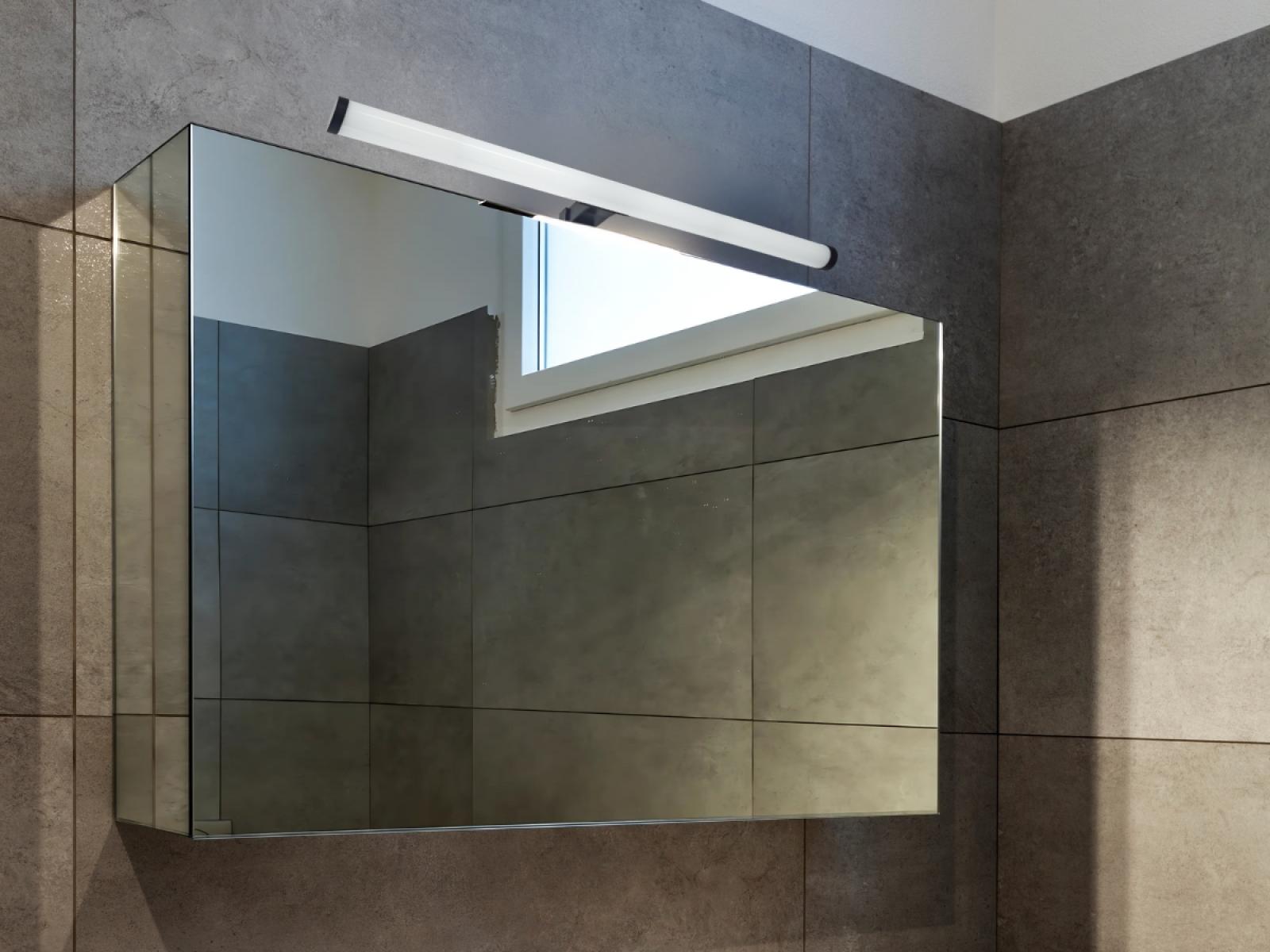 LED kúpeľňové svietidlo 12W / IP44 / 600 / 4000K - LNL7722/BK – Obrázok 10