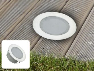 LED vonkajšie podlahové svetlo 1,5W / IP67 FL105 / 2800K - LFL114