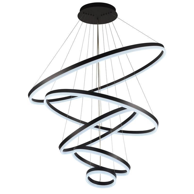 LED závesné svietidlo na lanku + diaľkový ovládač 210W - J4330/B – Obrázok 8
