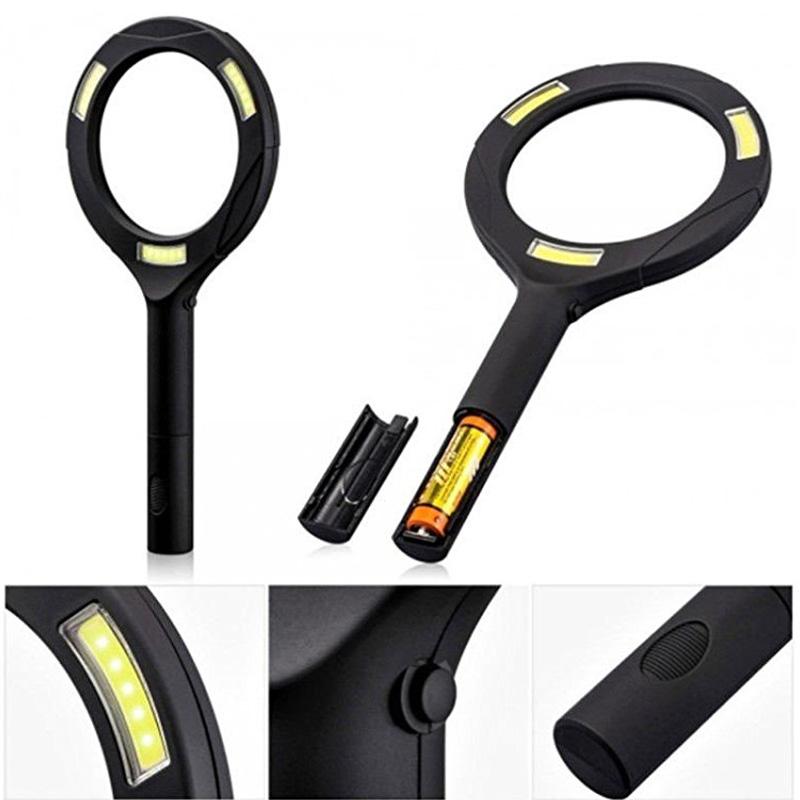 Lupa 5 x ZOOM s LED podsvietením - LM102 – Obrázok 8