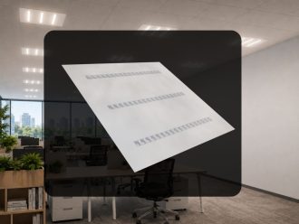 LED podhľadový panel 36W / 595x595 / SMD / 4000K / WH / UGR16 - PL122