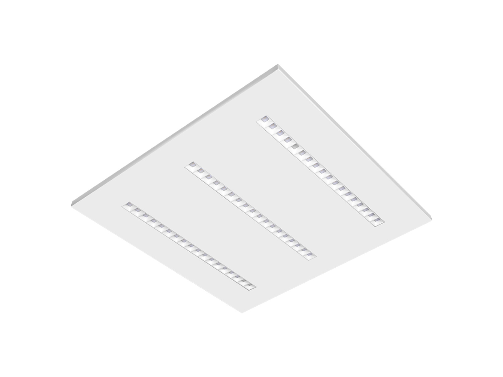 LED podhľadový panel 36W / 595x595 / SMD / 4000K / WH / UGR16 - PL122 – Obrázok 12