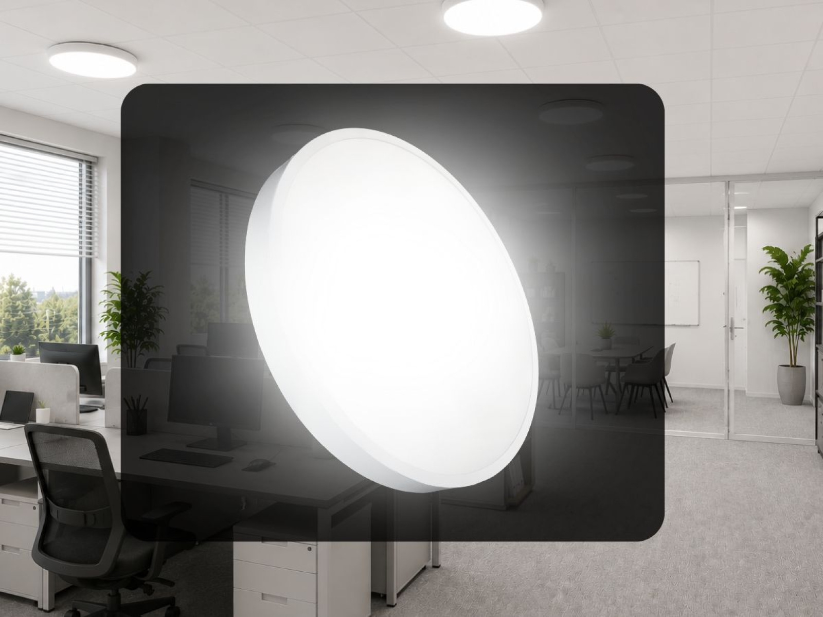 LED podhľadový panel backlite 40W / 595 / 4000K / WH / UGR19 - PL821 – Obrázok 2